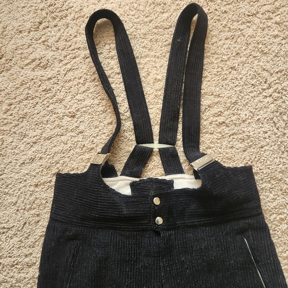 Vintage Feller Ski Pants Women's 6 Black Wool Winter Made In Austria Activewear - Picture 4 of 11